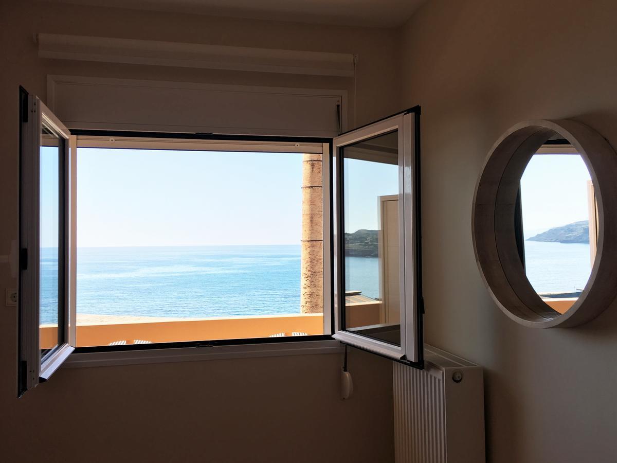 העיירה רתימנו Koumpe Blue Sea View Apartment מראה חיצוני תמונה